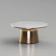 West Elm Marble Topped Pedestal Coffee Table