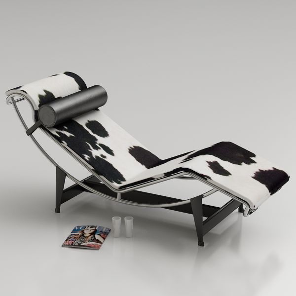 STL file chaise longue le corbusier LC4 foot replacement・3D