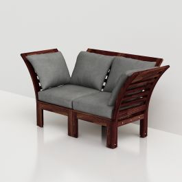 3D Ikea Applaro garden sofa